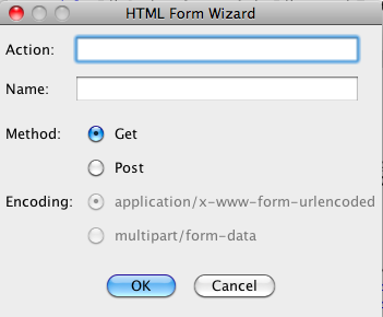 HTML Form Tag Tool